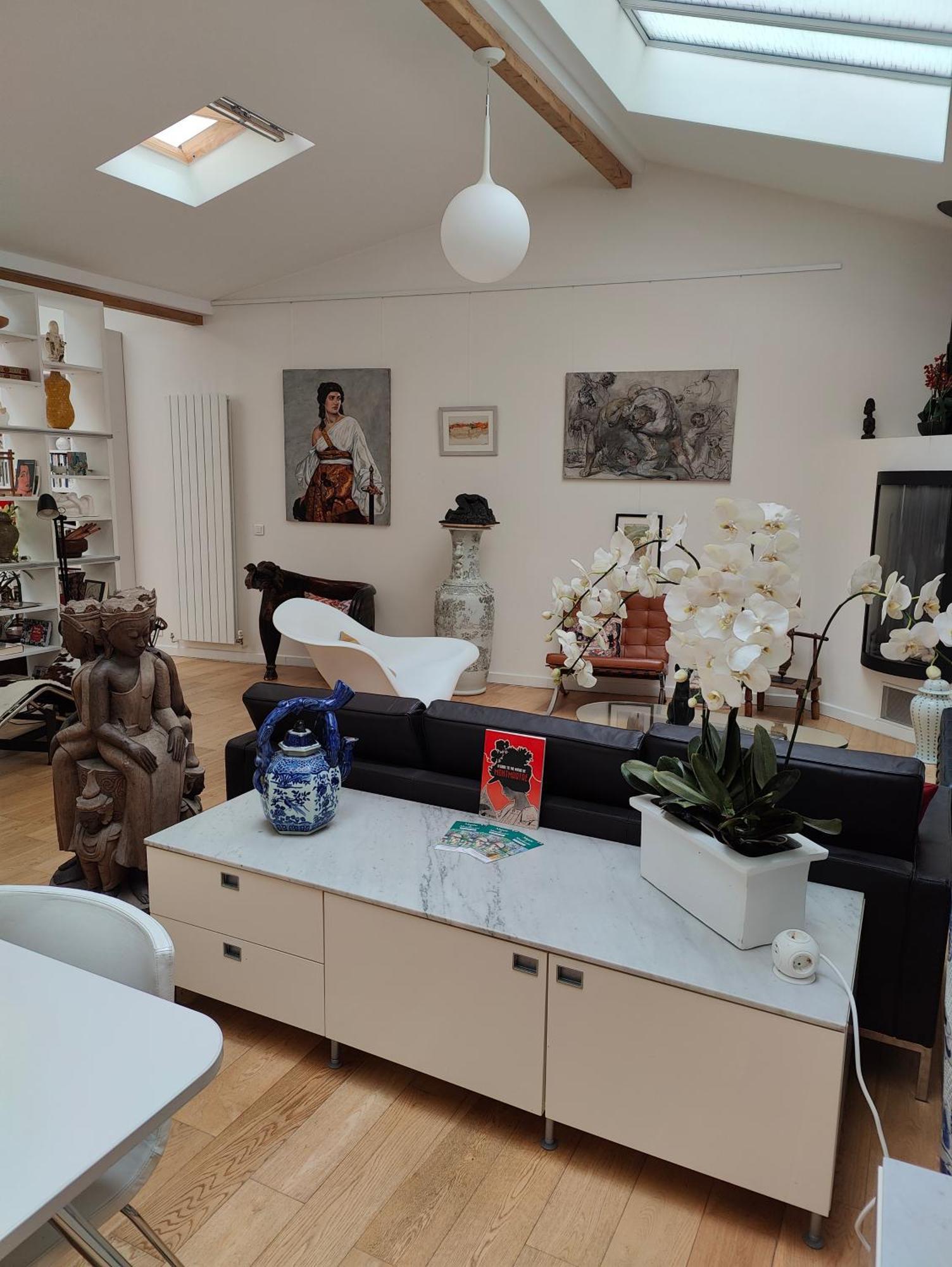 Loft, Atelier Artiste Montmartre Apartment Париж Екстериор снимка