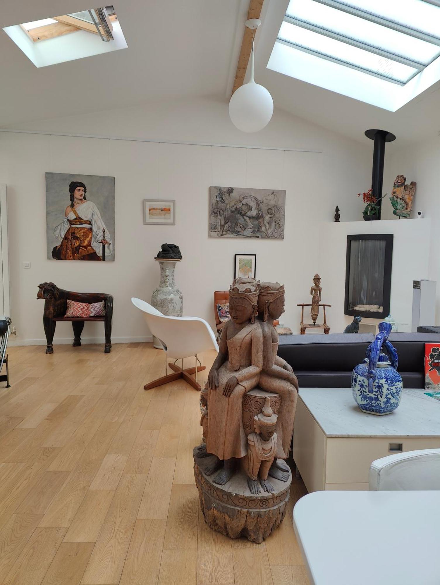 Loft, Atelier Artiste Montmartre Apartment Париж Екстериор снимка